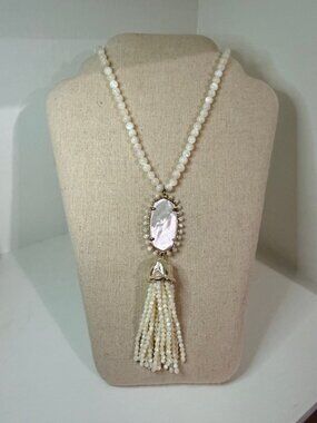 NWT! Kendra Scott Tatiana Beaded Tassel Necklace